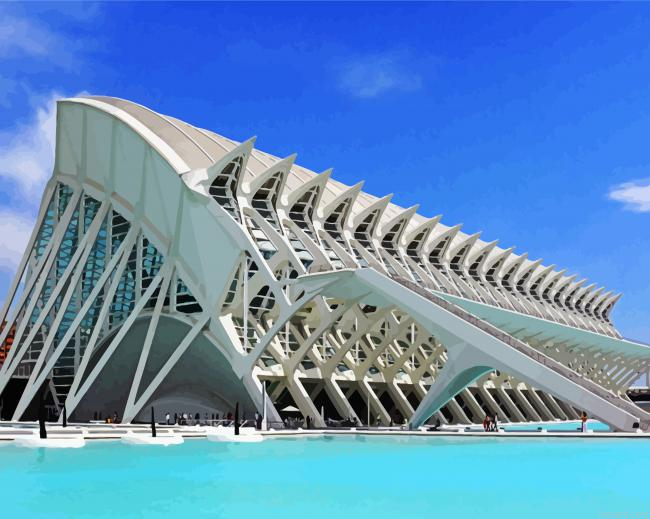 Valencia Museum De Les Ciencies Painting By Numberss.png