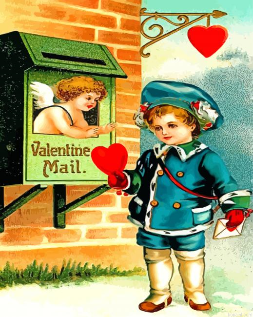 Valentine Mail Painting By Numberss.png