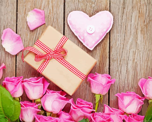 Valentines Day Flowers Painting By Numberss.png