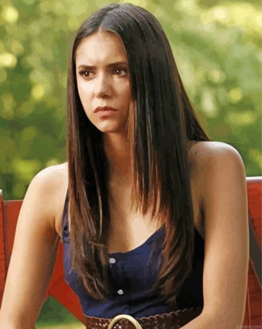 Vampire Diaries Elena Gilbert Painting By Numberss.png
