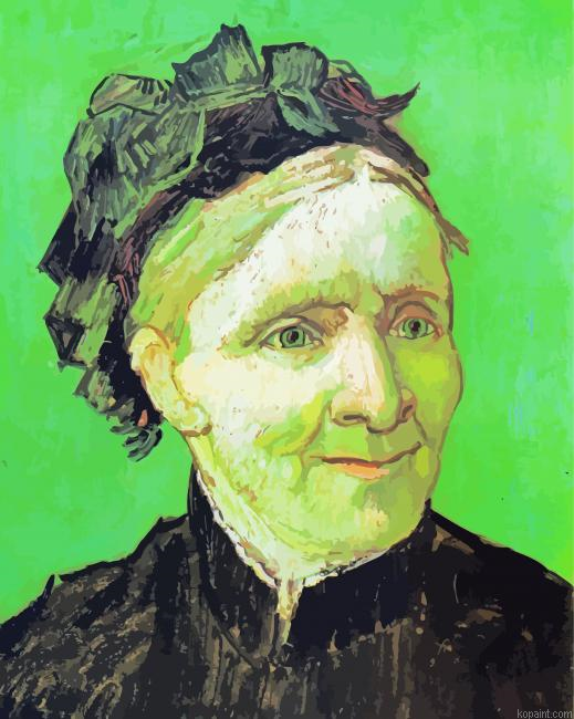 Van Gogh Portrait Of The Artists Mother Painting By Numberss.png