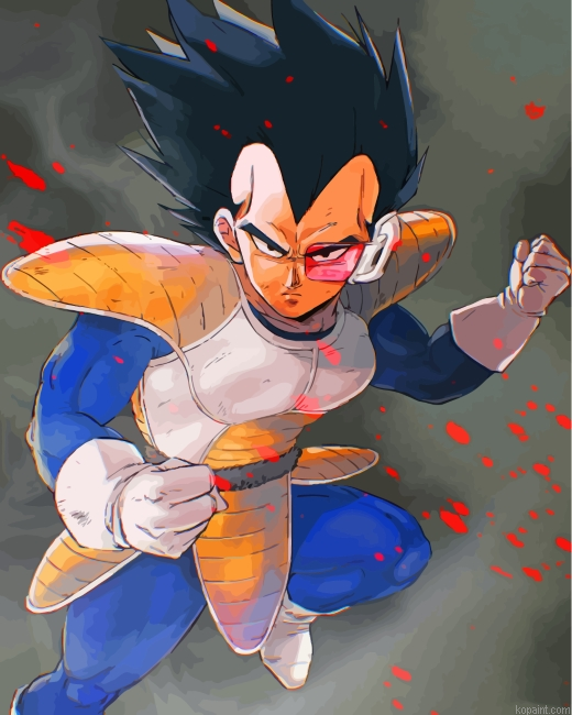 Vegeta Saiyan Painting By Numberss.png