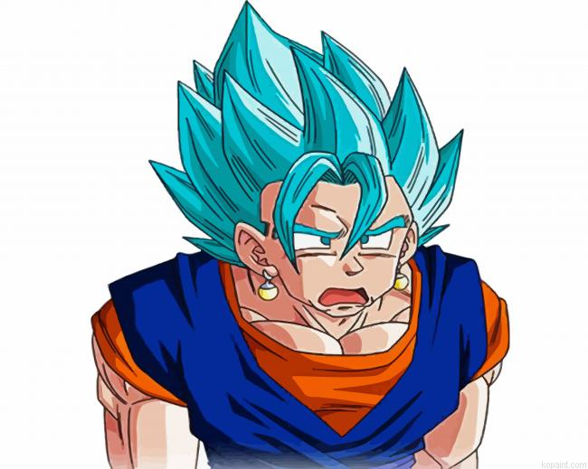 Vegito Painting By Numberss.png