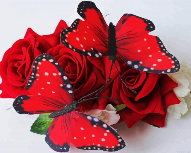 Velvet Rose Butterflies Paint By Numbers.png