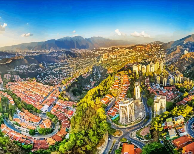 Venezuela Mountains Painting By Numberss.png
