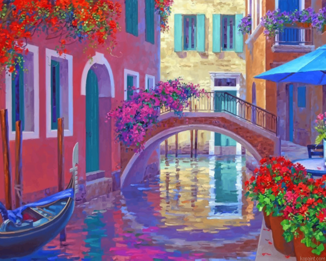 Venice Canal Bridge Painting By Numberss.png