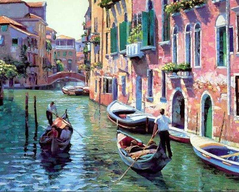 Venice Landscap Diy Painting By Numberss.png