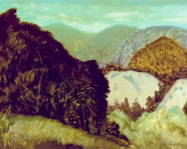 Vermont Hills By Milton Avery Painting By Numberss.png