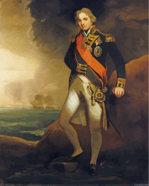 Vice Admiral Horatio Nelson Painting By Numberss.png