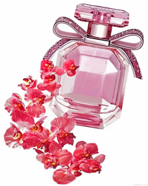 Victoria Secret Bombshel Perfume Painting By Numberss.png