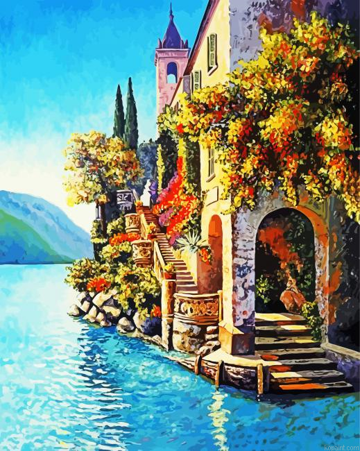 Villa Balbianello Art Painting By Numberss.png