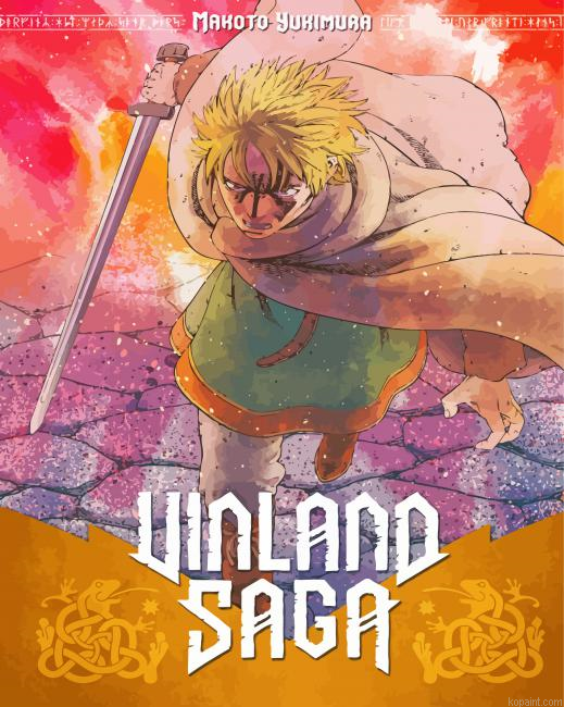 Vinland Saga Character Poster Painting By Numberss.png
