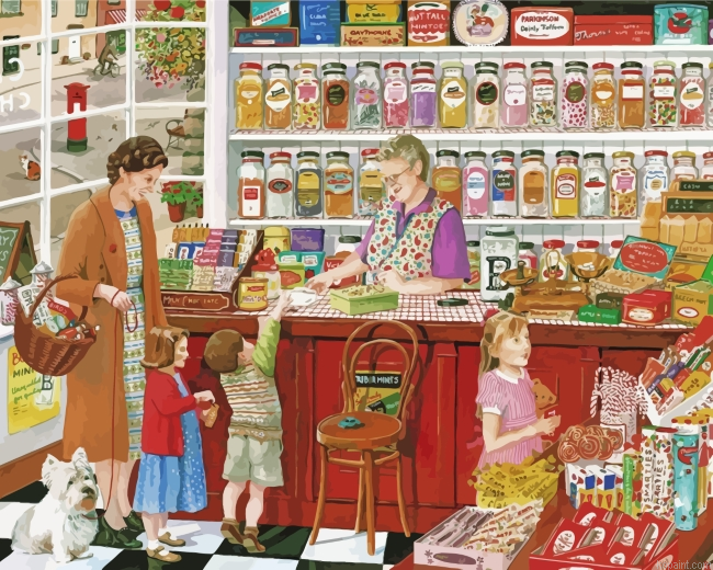 Vintage Candy Shop Painting By Numberss.png