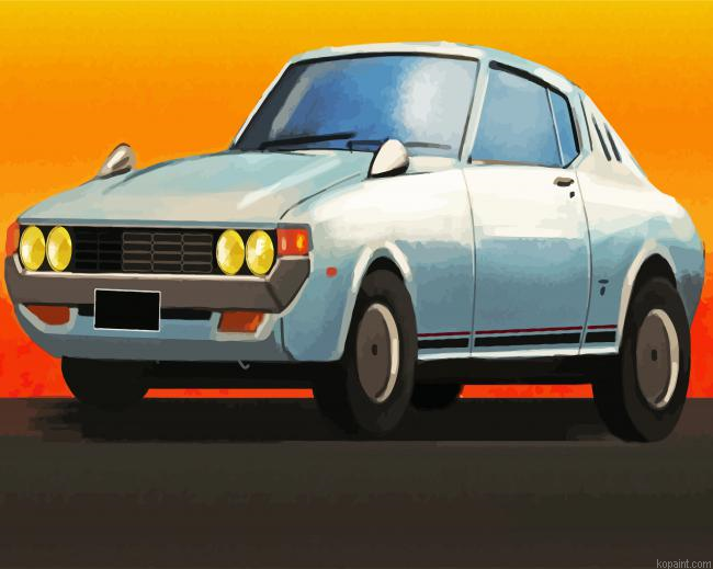 Vintage Celica Car Paint By Numbers.png
