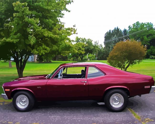 Vintage Chevrolet Nova Painting By Numberss.png