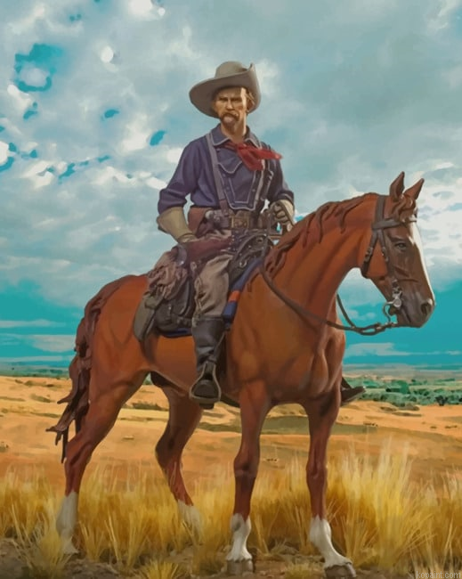 Vintage Cowboy New Painting By Numberss.png