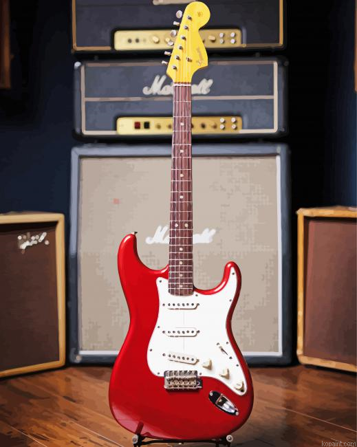 Vintage Fender Guitar Painting By Numberss.png
