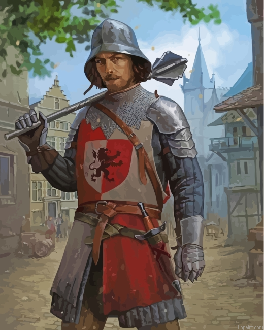 Vintage Guard Painting By Numberss.png