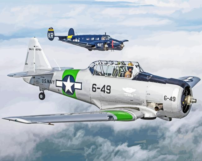 Vintage Planes Painting By Numberss.png