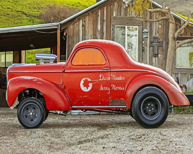 Vintage Willys Coupe Painting By Numberss.png