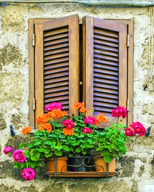 Vintage Window Painting By Numberss.png