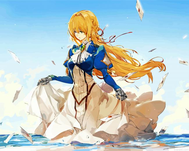 Violet Anime Girl Paint By Numbers.png