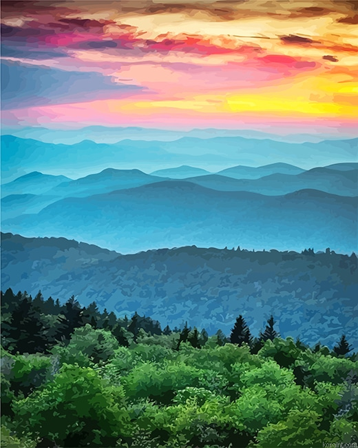 Virginia Blue Ridge New Painting By Numberss.png