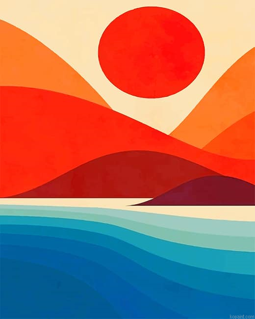 Visual Seaside Art New Painting By Numberss.png
