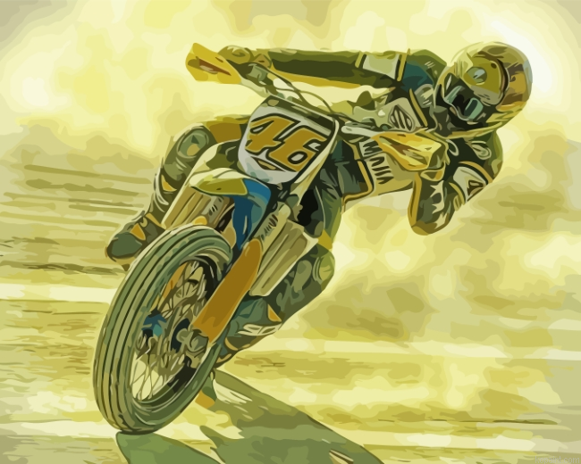 Vr46 Valentino Rossi Driver Painting By Numberss.png