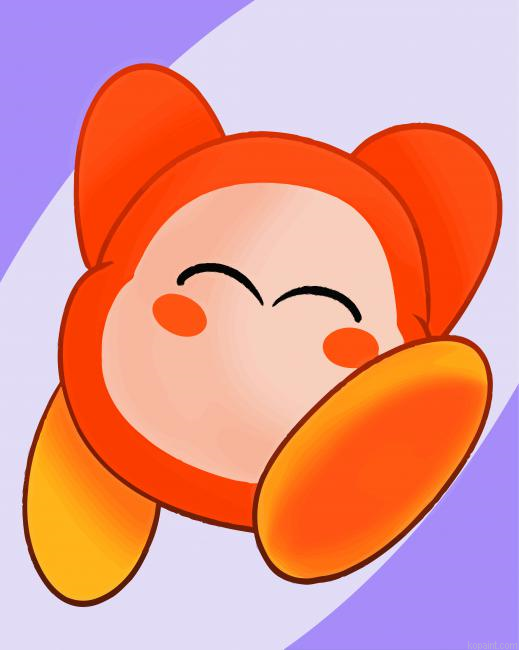 Waddle Dee Painting By Numberss.png
