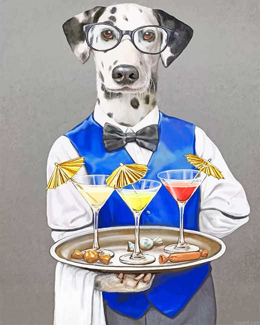 Waiter Dalmatian New Painting By Numberss.png
