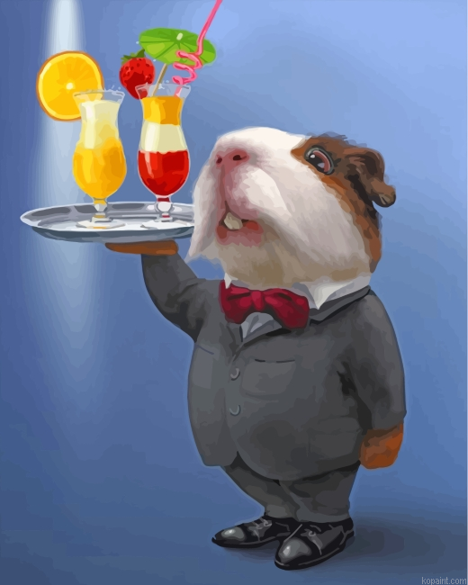 Waiter Mouse Painting By Numberss.png