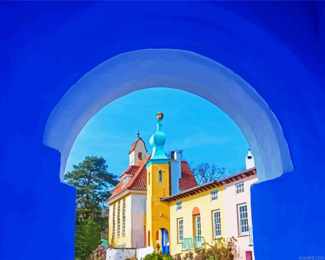 Wales Portmeirion Painting By Numberss.png