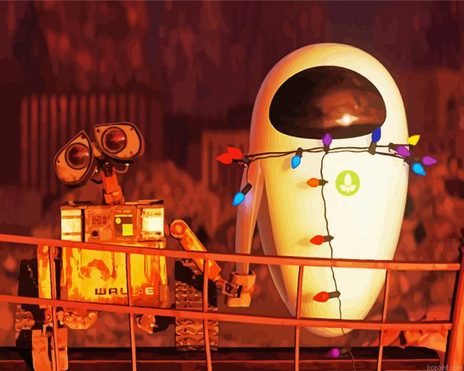 Wall E And Eve Film Paint By Numbers.png
