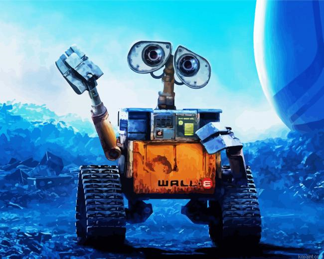 Walle In Space Planet Painting By Numberss.png
