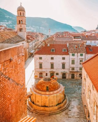 Walls Of Dubrovnik Painting By Numberss.png