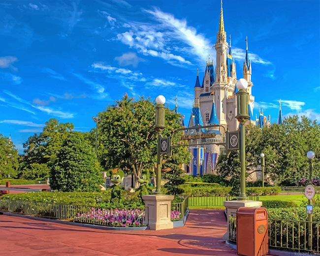 Walt Disney World New Painting By Numberss.png