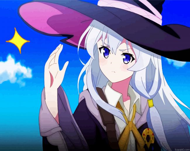 Wandering Witch Anime Elaina Paint By Numbers