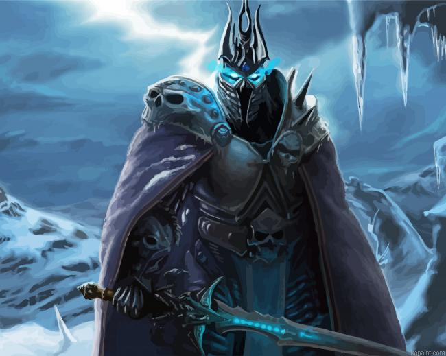 Warcraft The Lich King Game Painting By Numberss.png