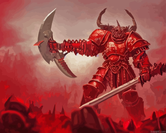 Warhammer Khorne Game Painting By Numberss.png