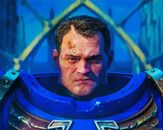 Warhammer Space Marine Game Painting By Numberss.png