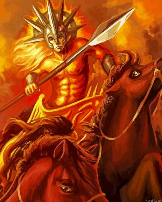 Warrior Sun God Painting By Numberss.png