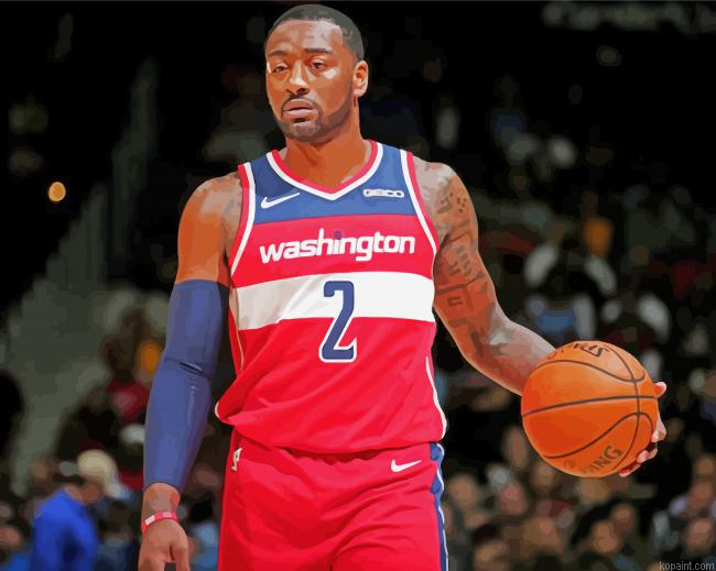 Washington Wizards John Wall Painting By Numberss.png