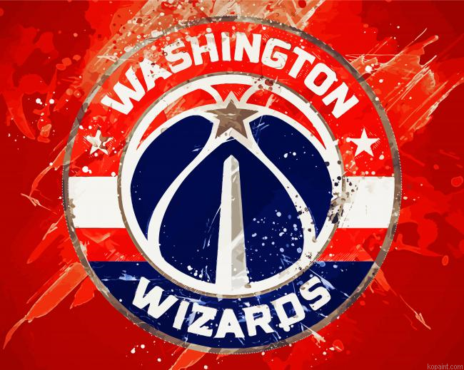 Washington Wizards Logo Painting By Numberss.png