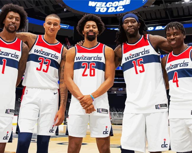 Washington Wizards Players Painting By Numberss.png