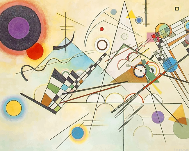 Wassily Kandinsky Composition Viii New Painting By Numberss.png
