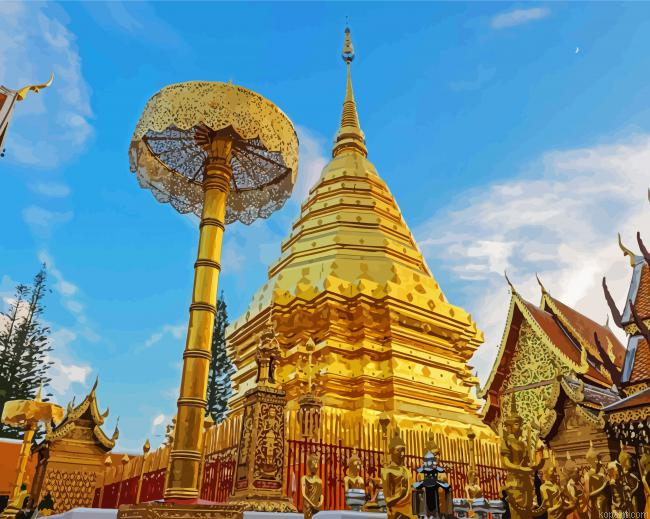 Wat Rong Khun White Temple Thailand Painting By Numberss.png