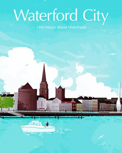Waterford Travel Poster Painting By Numberss.png