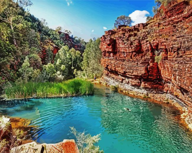 Waterhole Painting By Numberss.png
