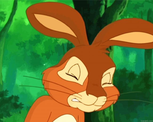 Watership Down Cartoon Painting By Numberss.png